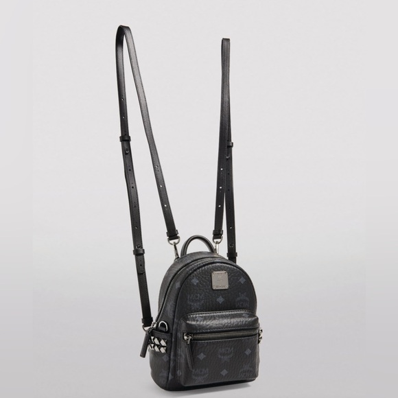 MCM Stark Bebe Boo Backpack in Visetos - Picture 2 of 6